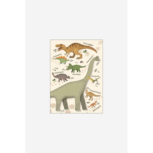 H & M - Citatplakat - Dinosaurus - Biały ze sklepu H&M w kategorii Dekoracje ścienne - zdjęcie 169907972
