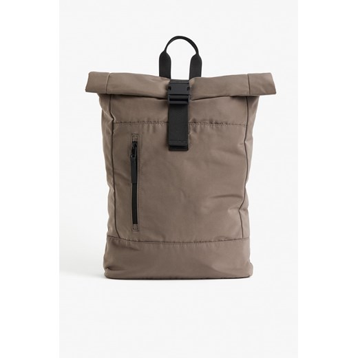 H & M - Nieprzemakalny plecak sportowy - Beżowy ze sklepu H&M w kategorii Plecaki - zdjęcie 169908263