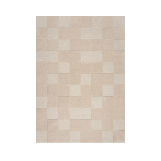 H & M - Nowoczesny Wełniany Dywan Checkerboard - Pomarańczowy H & M 160x230 H&M
