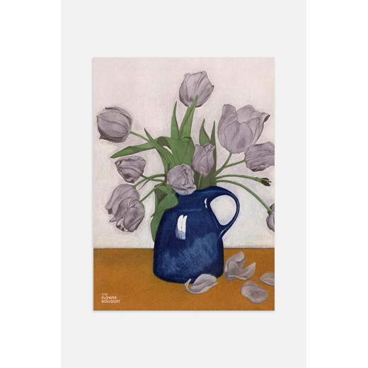 H & M - The Flower Bouquet Purple Plakat - Fioletowy ze sklepu H&M w kategorii Plakaty - zdjęcie 169909170