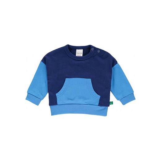 Fred´s World by GREEN COTTON Bluza w kolorze niebieskim ze sklepu Limango Polska w kategorii Bluzy i swetry - zdjęcie 169909810