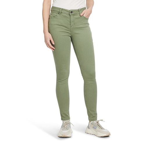 CARTOON Spodnie w kolorze zielonym ze sklepu Limango Polska w kategorii Spodnie damskie - zdjęcie 169910443