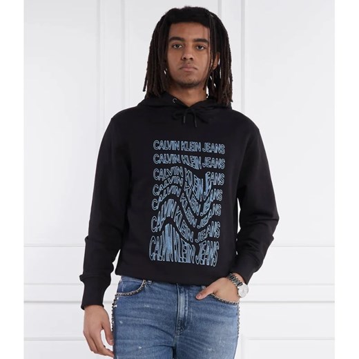 CALVIN KLEIN JEANS Bluza INSTITUTIONAL WARP | Regular Fit S Gomez Fashion Store promocja