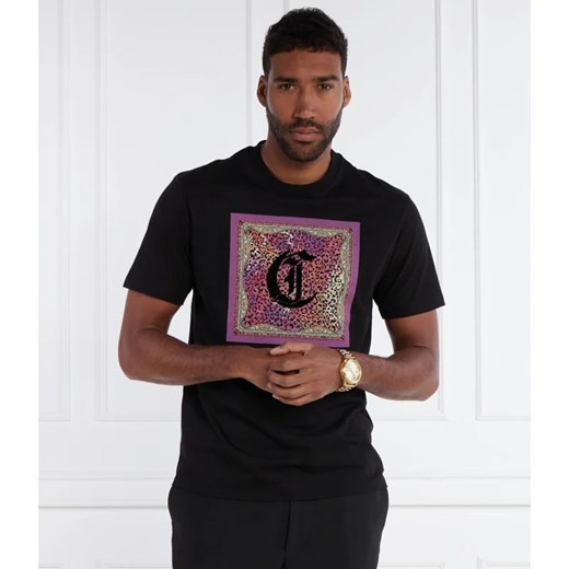 T-shirt męski Just Cavalli z krótkim rękawem