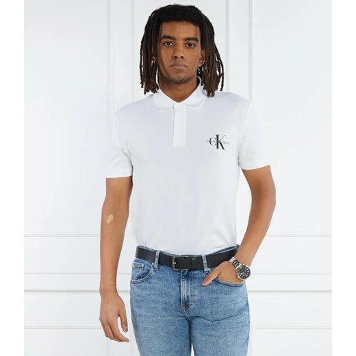 CALVIN KLEIN JEANS Polo MONOLOGO | Regular Fit XL wyprzedaż Gomez Fashion Store