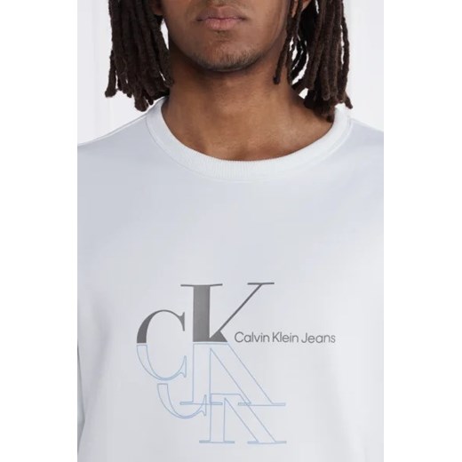 CALVIN KLEIN JEANS Bluza MONOGRAM ECHO | Regular Fit XXL wyprzedaż Gomez Fashion Store
