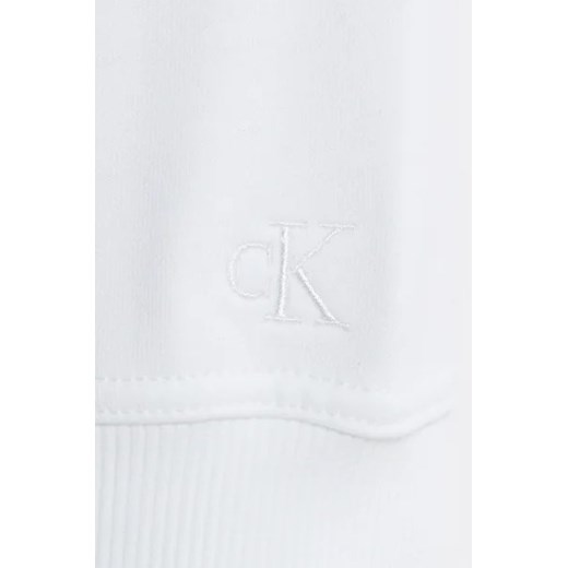 Bluza męska biała Calvin Klein na wiosnę 