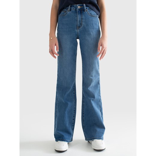 Jeansy dziewczęce flare niebieskie Claru 243 ze sklepu Big Star w kategorii Spodnie dziewczęce - zdjęcie 169911980