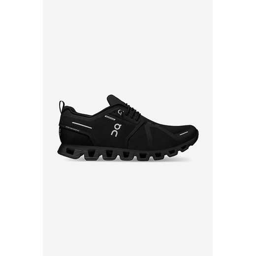 ON Running  sneakersy Cloud 5 Waterproof kolor czarny 5998838-ALLBLACK ze sklepu ANSWEAR.com w kategorii Buty sportowe damskie - zdjęcie 169937000