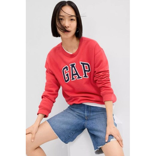 bluza damska gap 554936 czerwony ze sklepu Royal Shop w kategorii Bluzy damskie - zdjęcie 169960904