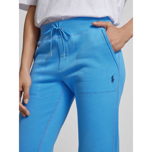 Spodnie damskie Polo Ralph Lauren w sportowym stylu z dresu 