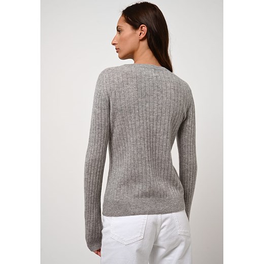 Sweter damski szary AUTHENTIC CASHMERE 