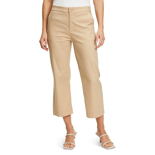 CARTOON Spodnie w kolorze beżowym ze sklepu Limango Polska w kategorii Spodnie damskie - zdjęcie 169965151