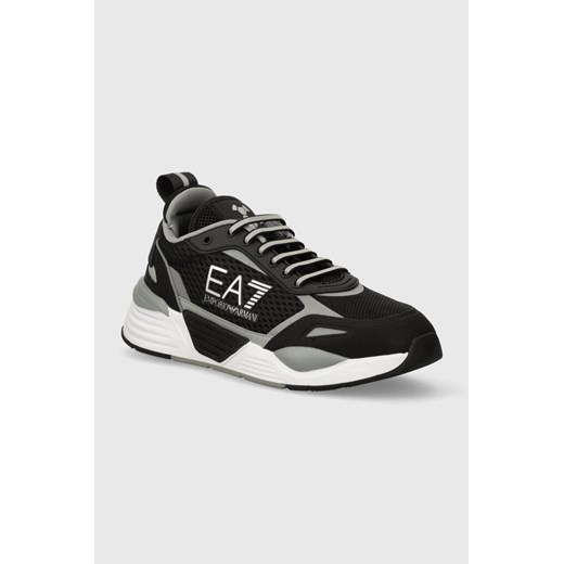 EA7 Emporio Armani sneakersy kolor czarny ze sklepu ANSWEAR.com w kategorii Buty sportowe męskie - zdjęcie 169967210