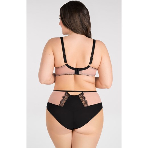 Figi damskie czarne K835 Black To Black, Kolor czarny, Rozmiar L, Gorsenia ze sklepu Intymna w kategorii Majtki damskie - zdjęcie 169970072