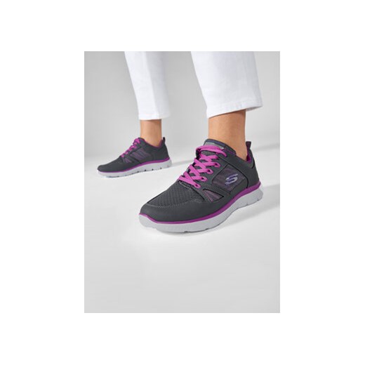 Skechers Buty New World 12997/CCPR Szary Skechers 35_5 MODIVO