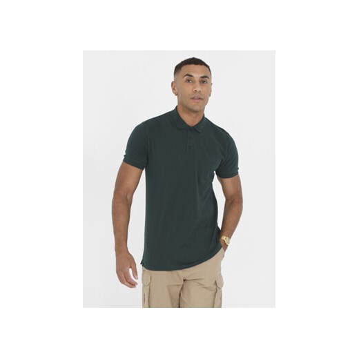 Brave Soul Polo MPS-131TOKITA Zielony Straight Fit ze sklepu MODIVO w kategorii T-shirty męskie - zdjęcie 169973694