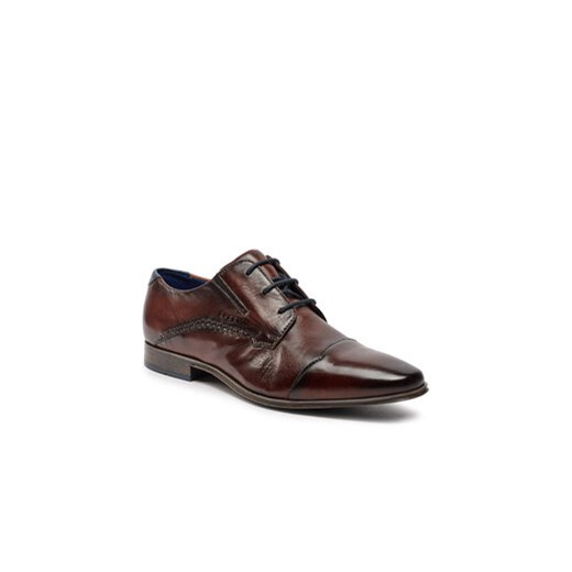 Buty eleganckie męskie brązowe Bugatti