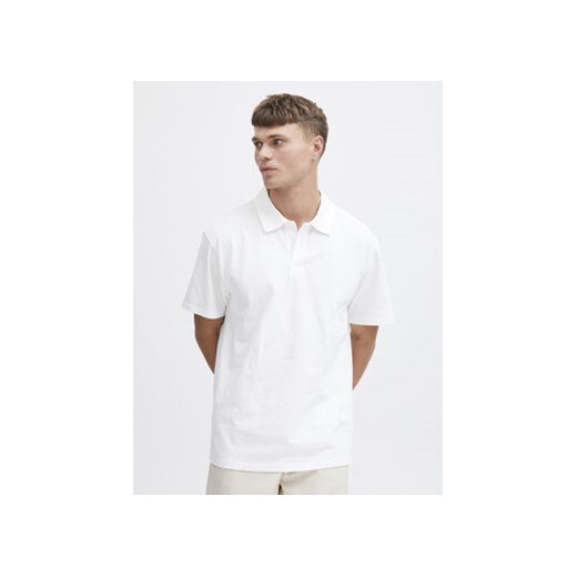 Solid Polo 21108171 Biały Regular Fit ze sklepu MODIVO w kategorii T-shirty męskie - zdjęcie 169973992
