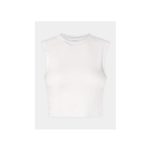 Brave Soul Top LV-627LILY Biały Slim Fit ze sklepu MODIVO w kategorii Bluzki damskie - zdjęcie 169974444