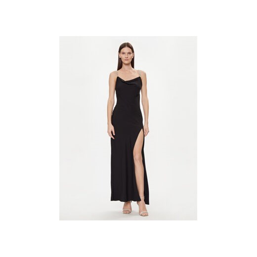 Nissa Sukienka wieczorowa RS14746 Czarny Slim Fit ze sklepu MODIVO w kategorii Sukienki - zdjęcie 169974503