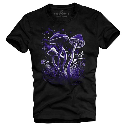 T-shirt męski UNDERWORLD Mushrooms ze sklepu morillo w kategorii T-shirty męskie - zdjęcie 169975073