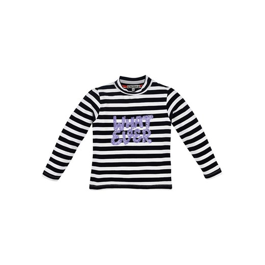 Bondi Koszulka &quot;What Ever&quot; w kolorze czarno-białym ze sklepu Limango Polska w kategorii Bluzki dziewczęce - zdjęcie 169991962