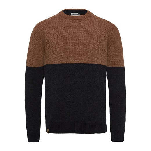 CAST IRON Sweter w kolorze brązowo-czarnym ze sklepu Limango Polska w kategorii Swetry męskie - zdjęcie 169992024