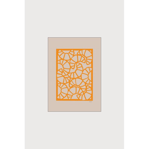 H & M - Nordic Papercuts - Croissants - Pomarańczowy ze sklepu H&M w kategorii Plakaty - zdjęcie 169992191