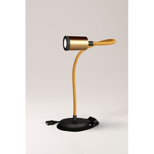 H & M - Lampa Stołowa Flex Z Reflektorkami - Złoty ze sklepu H&M w kategorii Lampy stołowe - zdjęcie 169992193