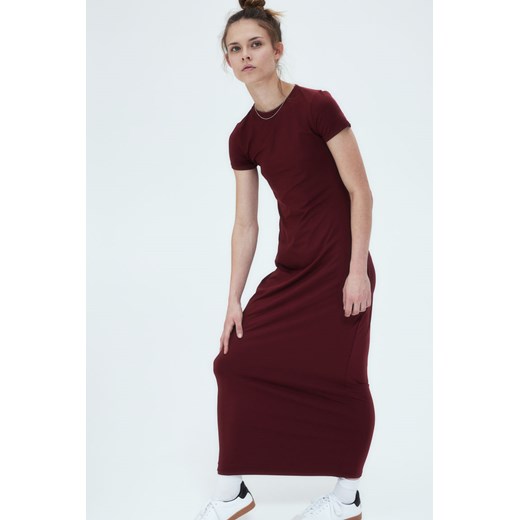 H & M - Dżersejowa sukienka bodycon - Czerwony ze sklepu H&M w kategorii Sukienki - zdjęcie 169992651