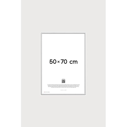 H & M - Rama Drewniana - 50x70 - Biały H & M 50x70 H&M