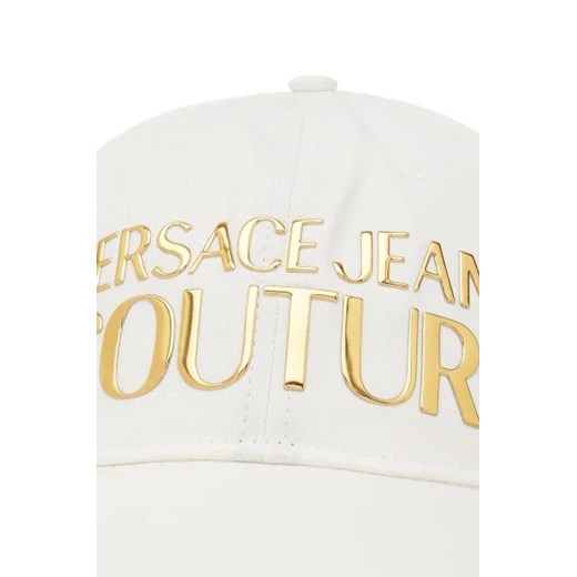 Czapka z daszkiem męska biała Versace Jeans 