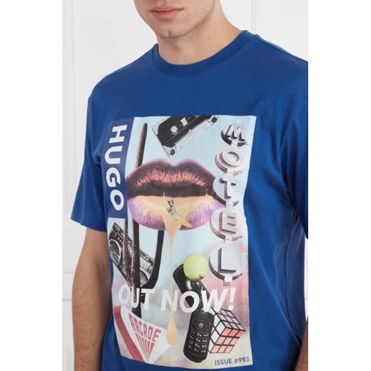 Hugo Blue T-shirt Narcado | Regular Fit Hugo Blue M Gomez Fashion Store