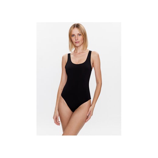 Calvin Klein Swimwear Strój kąpielowy KW0KW02035 Czarny ze sklepu MODIVO w kategorii Stroje kąpielowe - zdjęcie 169995672