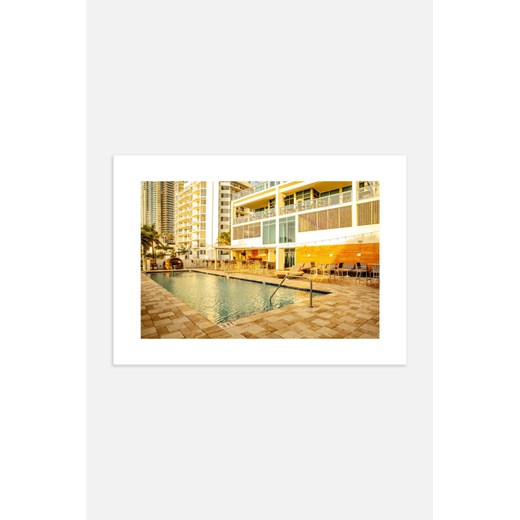 H & M - Vintage Swimming Pool Plakat - Żółty ze sklepu H&M w kategorii Plakaty - zdjęcie 169997190