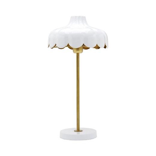 H & M - Lampa Stołowa Wells 50 Cm - Biały ze sklepu H&M w kategorii Lampy stołowe - zdjęcie 169997213