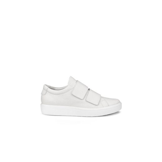 ECCO Sneakersy Soft 60 21924301007 Biały ze sklepu MODIVO w kategorii Trampki damskie - zdjęcie 169997693