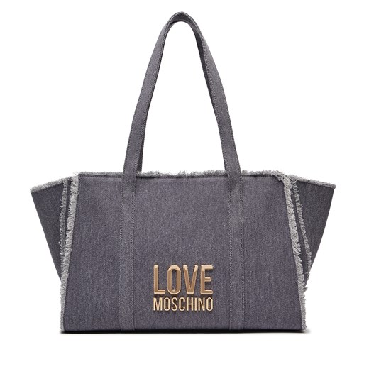 Shopper bag Love Moschino duża elegancka matowa 