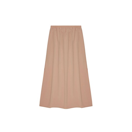 Spódnica maxi z gładkiej tkaniny M wyprzedaż Moodo.pl