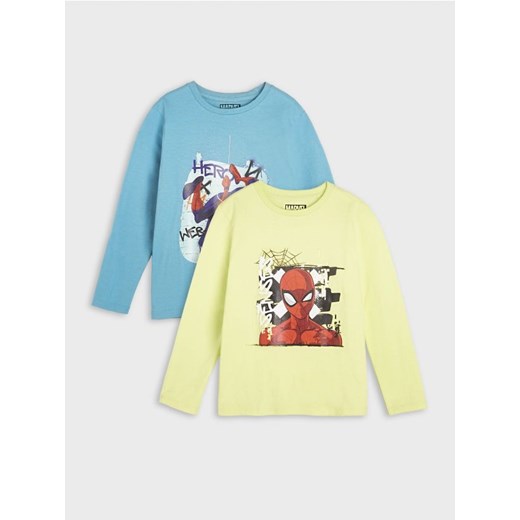 Sinsay - Koszulki Spiderman 2 pack - wielobarwny ze sklepu Sinsay w kategorii T-shirty chłopięce - zdjęcie 170003412