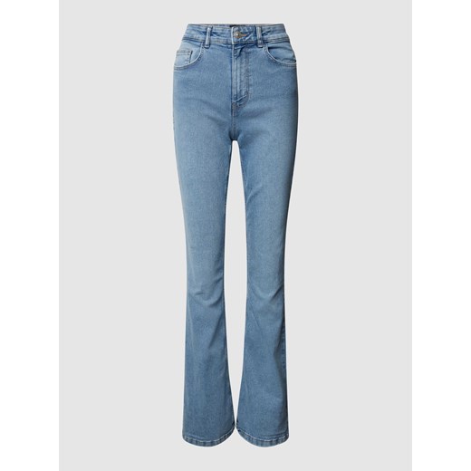 Jeansy o rozkloszowanym kroju z wpuszczanymi kieszeniami model ‘PEGGY’ ze sklepu Peek&Cloppenburg  w kategorii Jeansy damskie - zdjęcie 170006251