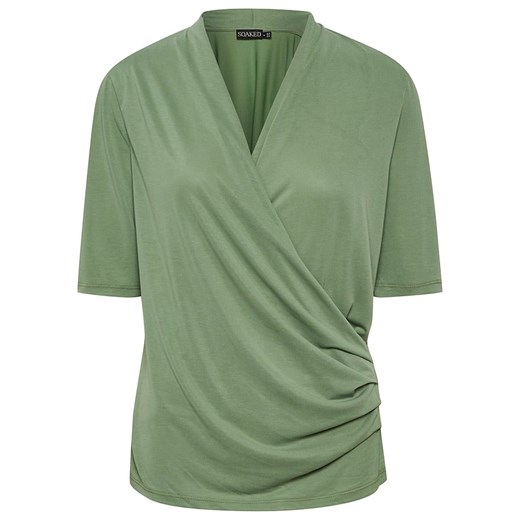 Soaked in Luxury Koszulka &quot;Columbine&quot; w kolorze zielonym Soaked In Luxury XL okazja Limango Polska