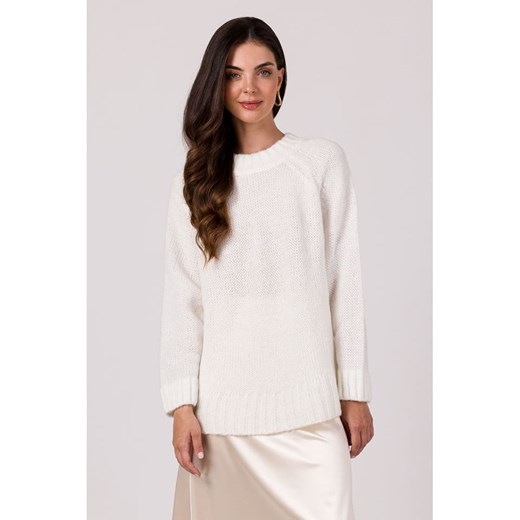 Be Wear Sweter w kolorze białym ze sklepu Limango Polska w kategorii Swetry damskie - zdjęcie 170007690