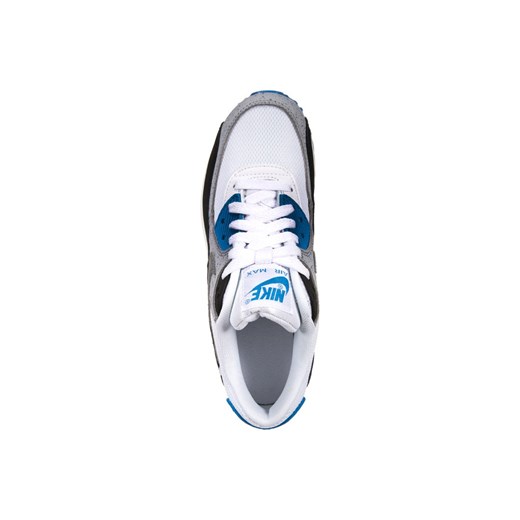 Nike Sportswear AIR MAX 90  Tenisówki i Trampki white/cool grey/photo blue/black zalando  okrągłe