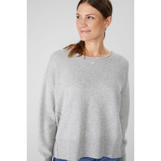 LIEBLINGSSTÜCK Sweter w kolorze szarym ze sklepu Limango Polska w kategorii Swetry damskie - zdjęcie 170007942