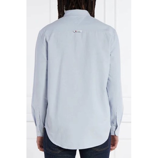 Koszula męska Tommy Jeans z bawełny 