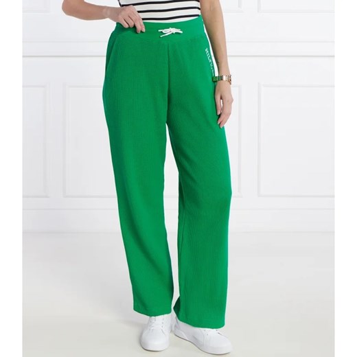 Tommy Hilfiger Spodnie dresowe | Relaxed fit ze sklepu Gomez Fashion Store w kategorii Spodnie damskie - zdjęcie 170008512