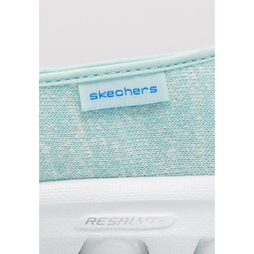Skechers Sport GO WALK SNAPSHOT Półbuty wsuwane mint/white zalando  ocieplane