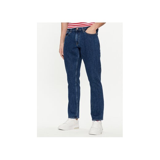 Tommy Jeans Jeansy Scanton DM0DM18943 Granatowy Slim Fit ze sklepu MODIVO w kategorii Jeansy męskie - zdjęcie 170009090